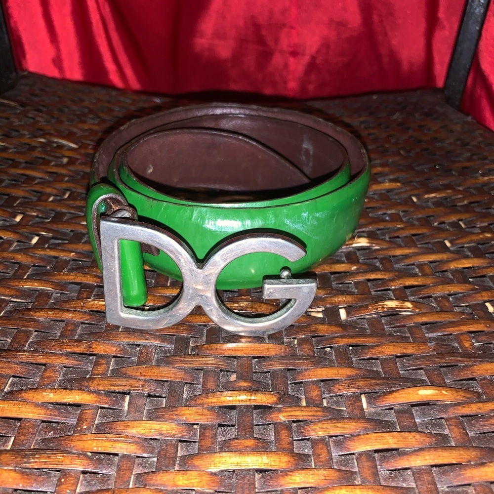🌟🦅🦁Dolce&Gabbana RARE Belt Leather meas33in